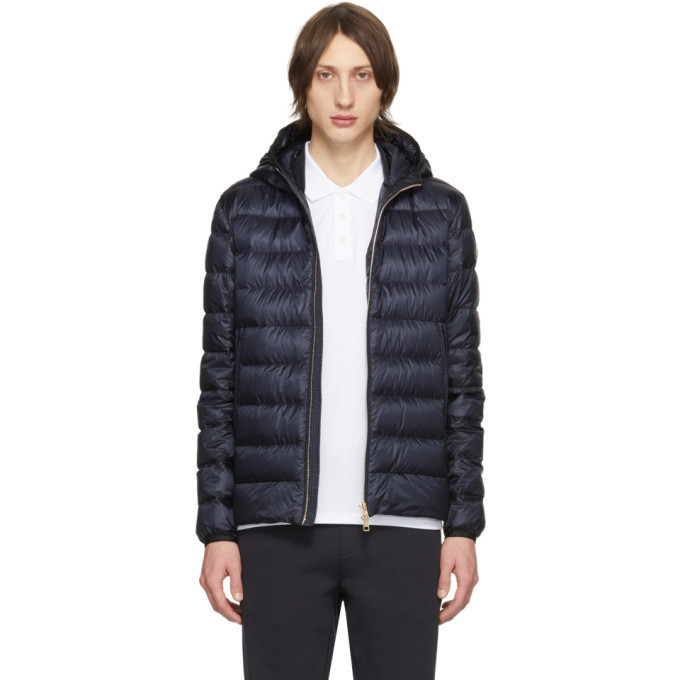 Photo: Moncler Navy Down Emas Jacket