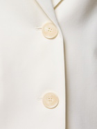 STELLA MCCARTNEY Tailored Wool Blend Single Breast Jacket