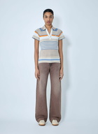 Lacoste Slim Fit Striped Piqué Polo Shirt