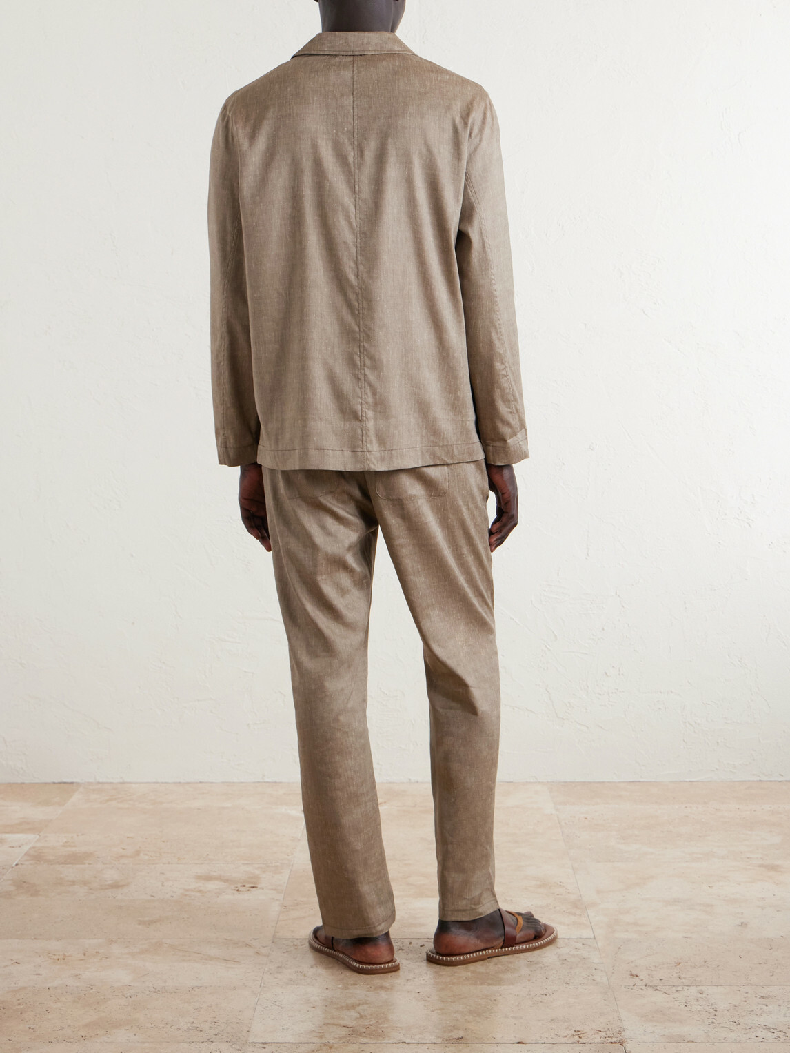 Frescobol Carioca - Lima Cotton Blazer - Neutrals