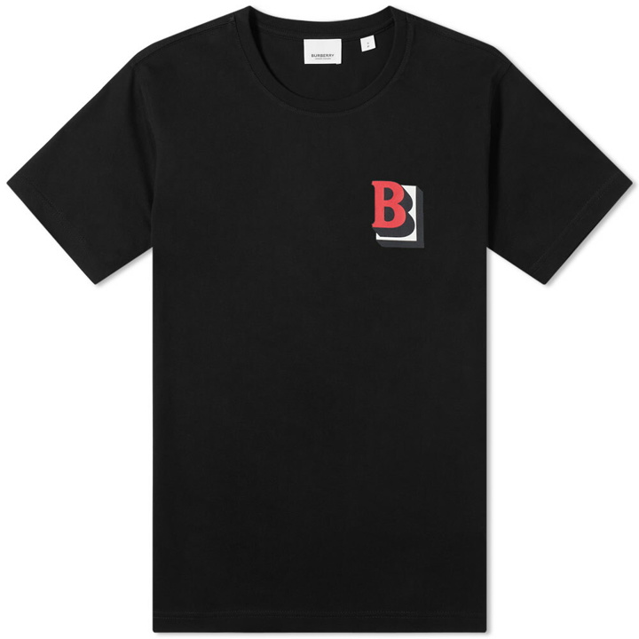 Photo: Burberry Men's Tucson B Motif T-Shirt in Black