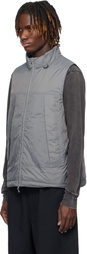DAIWA PIER39 Gray Tech 2way Field Zip-Off Down Jacket
