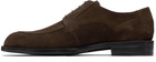 BOSS Brown Suede Derbys
