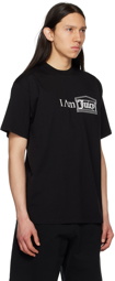 Aries Black Juicy Couture Edition 'I Am Juicy' T-Shirt