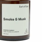Earl of East Soy Wax Candle - Smoke & Musk 