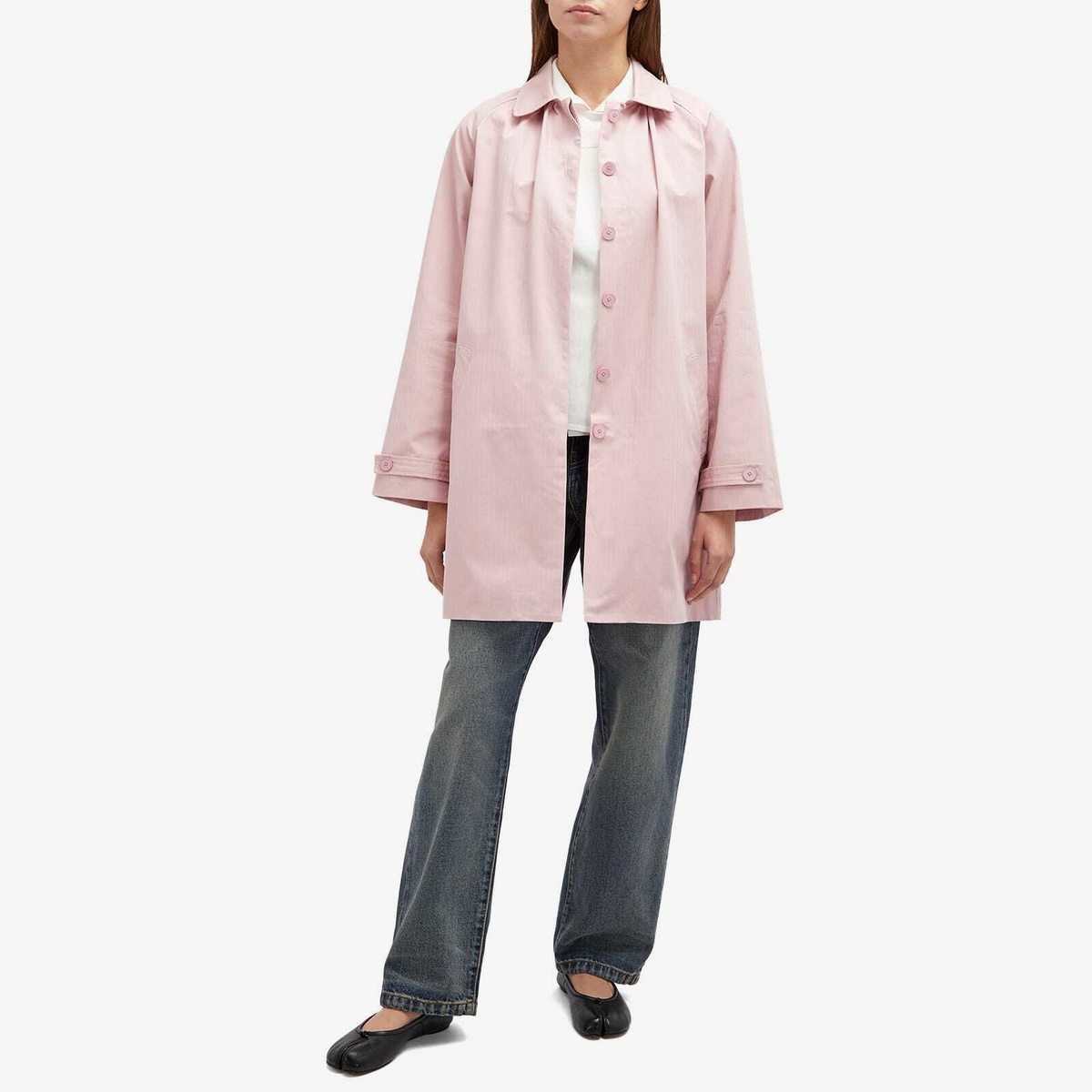 コート Peachy Den Cheri Mac Coat Peachy Den Women's Cheri Mac Coat in Rose Peachy Den