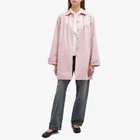 Peachy Den Women's Cheri Mac Coat in Rose