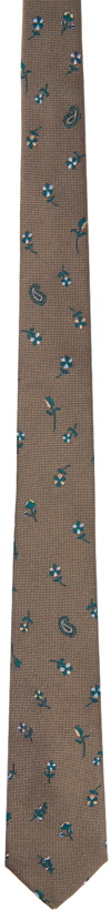 Photo: Paul Smith Taupe Paisley Tie