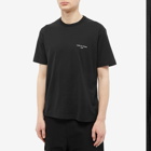 Comme des Garçons Homme Men's Logo T-Shirt in Black