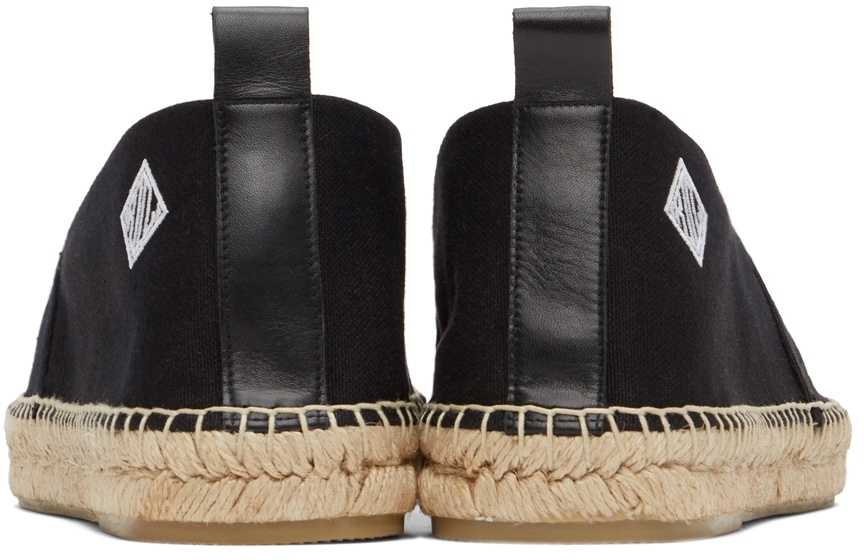 Ralph Lauren Purple Label Black Canvas Bowsworth Espadrilles  display picture 1