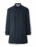 Kiton - Shell Coat - Blue