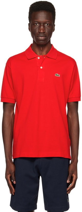 Photo: Lacoste Red Classic Polo