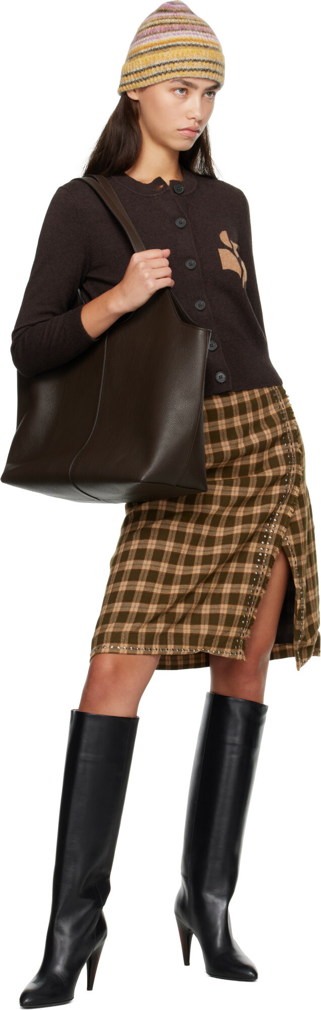 Aesther Ekme Brown Cabas Supple XL Tote