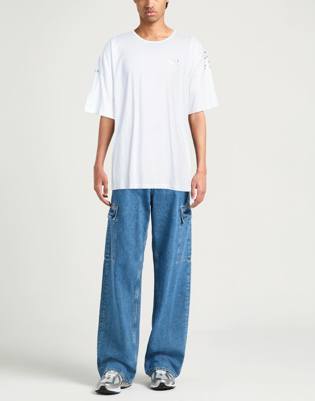 Ea7 Mens T-shirt in White