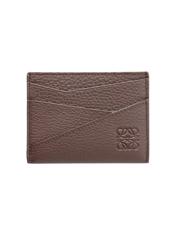 Photo: LOEWE - Puzzle Edge Logo-Debossed Leather Cardholder