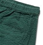 Alex Mill - Cotton-Seersucker Drawstring Shorts - Emerald