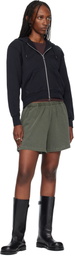 OUR LEGACY Khaki Gored Shorts