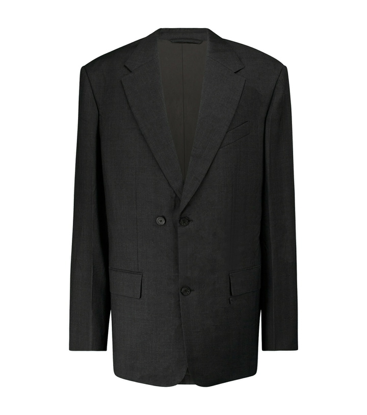 Photo: Balenciaga - Double-breasted wool blazer