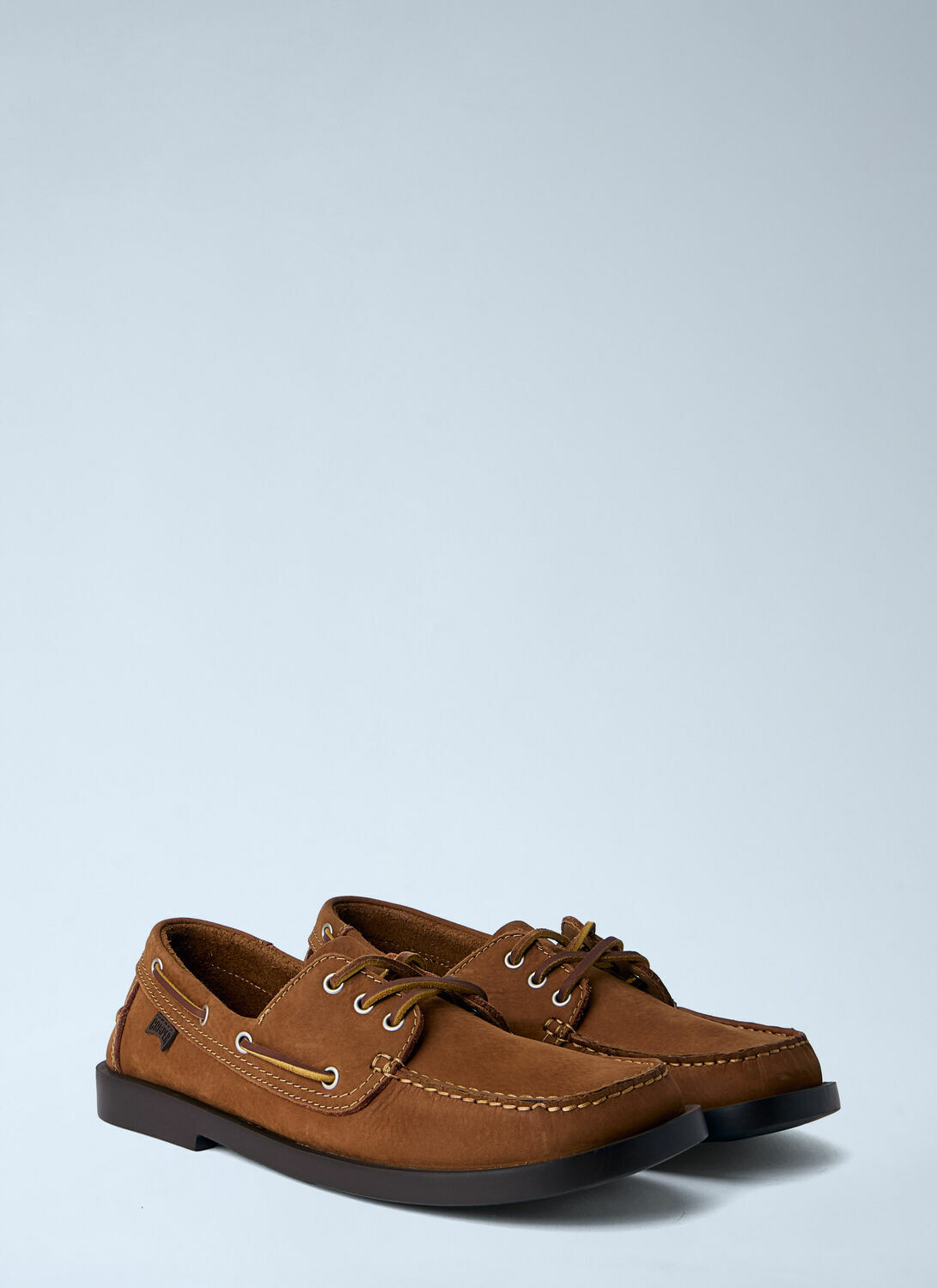 CAMPER Don Leather Boat Shoes