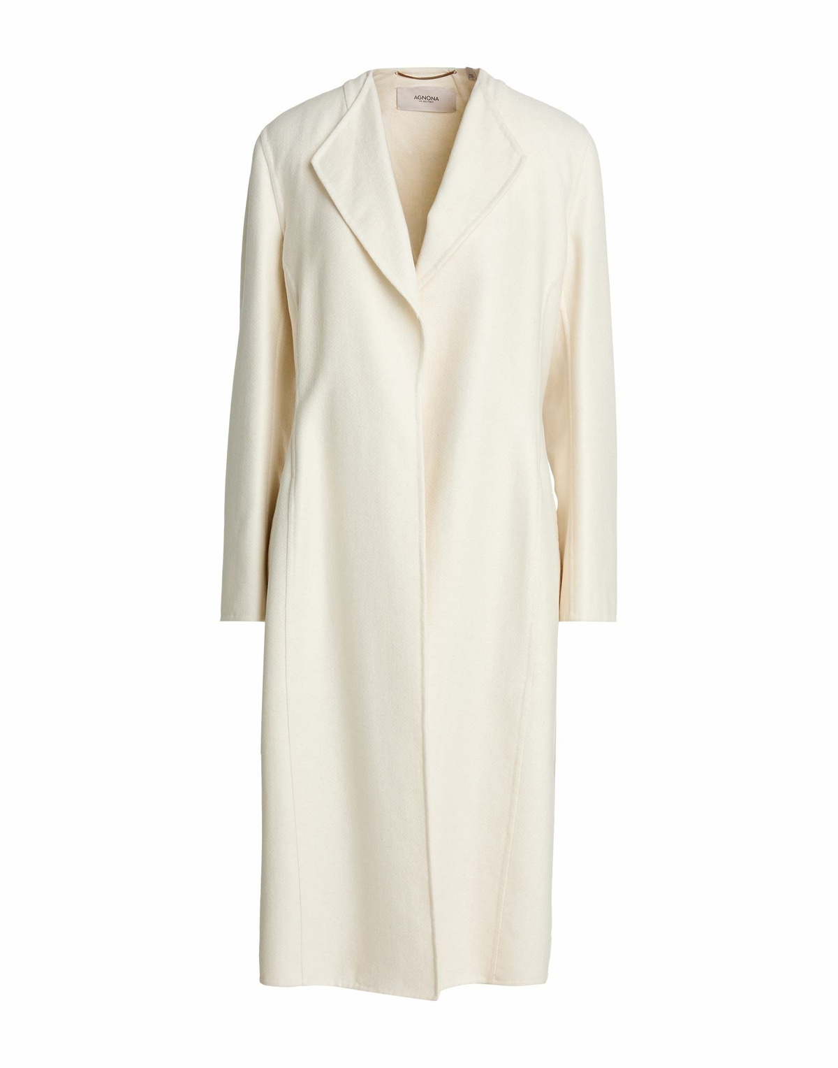 Agnona Womens Overcoat & Trench Coat Ivory