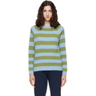 Weekend Max Mara Blue & Green Ghiacci Sweater
