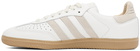 adidas Originals White Samba OG Sneakers