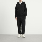 Moncler Men's Stripe Logo Sweatpants in Black