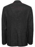 VERSACE - Single Breasted Wool Jacket