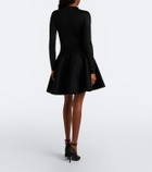Alaïa Wool-blend miniskirt