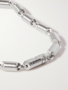 LE GRAMME - 25g Brushed Sterling Silver Chain Bracelet - Silver
