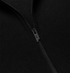 A-COLD-WALL* - Slim-Fit Logo-Appliquéd Wool-Blend Zip-Through Sweater - Black