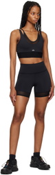 Alo Black Airlift Double Trouble Sport Shorts