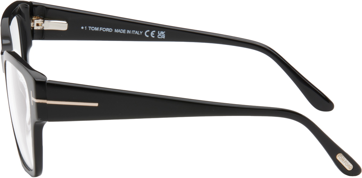 TOM FORD Black Blue Block Square Shape Glasses