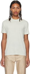 TOM FORD Off-White Embroidered T-Shirt