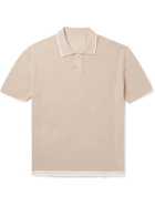 Jacquemus - Nocio Knitted Polo Shirt - Neutrals