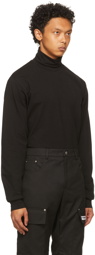 MISBHV Black Monogram Turtleneck