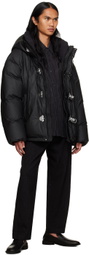 Craig Green Black Latch Down Jacket
