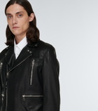 Alexander McQueen - Leather biker jacket