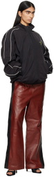 doublet Black Zombie Silhouette Track Jacket