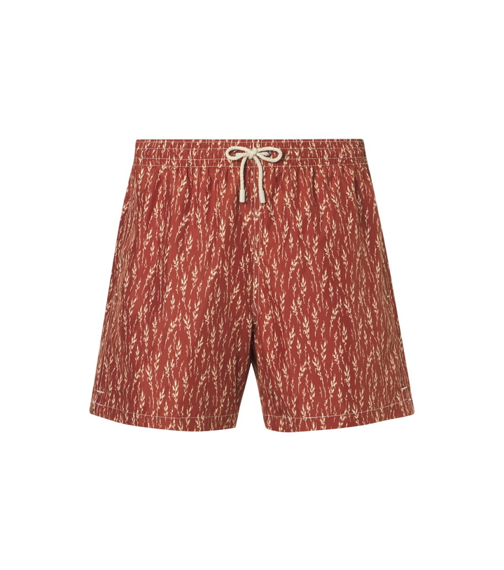 Photo: Canali Printed swim trunks
