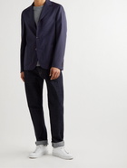 Officine Générale - Tenemory Unstructured Wool Blazer - Blue