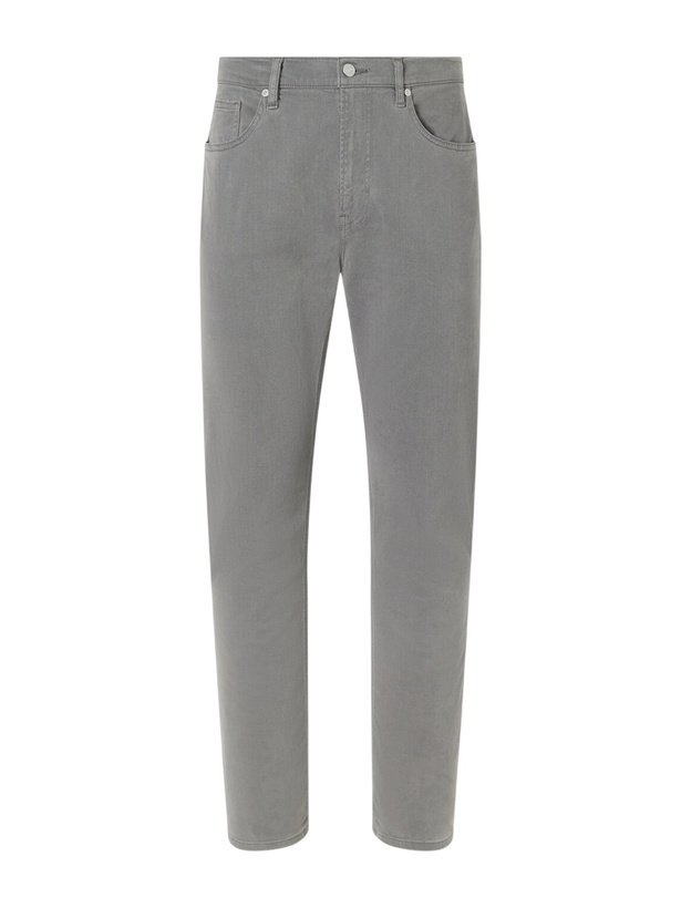 Photo: FRAME - Modern Straight Lyocell-Blend Jeans - Gray