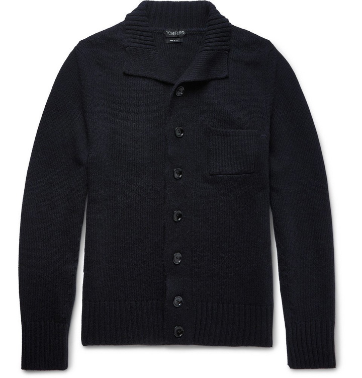 Photo: TOM FORD - Cashmere Cardigan - Men - Navy