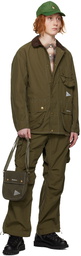 Barbour Khaki and wander Edition Splits Cargo Pants