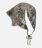 Magda Butrym Crochet cotton scarf