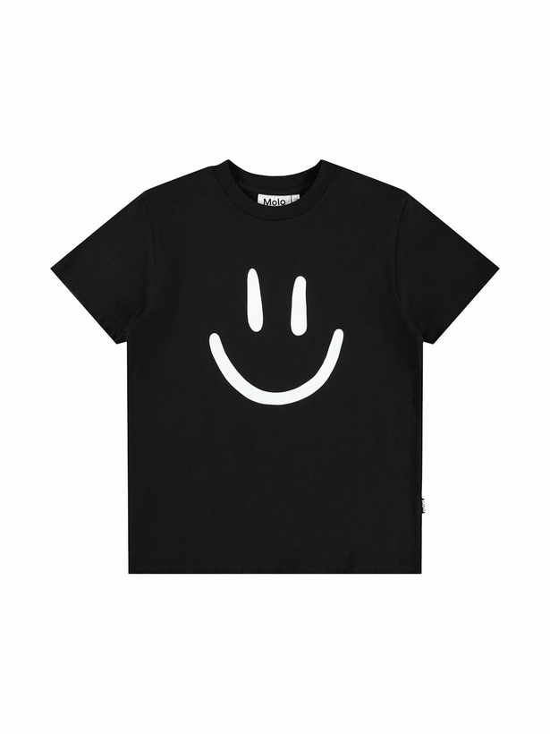 Photo: MOLO Printed Organic Cotton Jersey T-shirt
