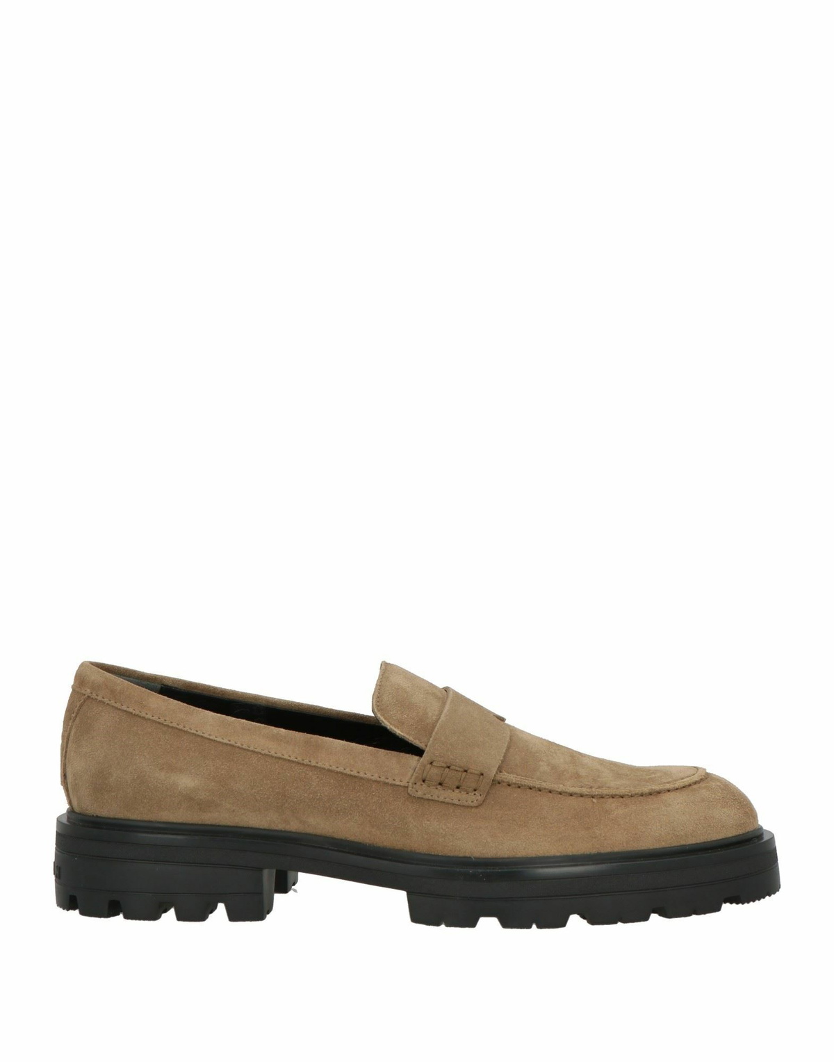 Hogan Mens Loafers Khaki