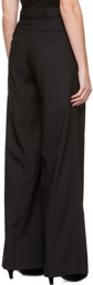 Olēnich Black Pleated Trousers