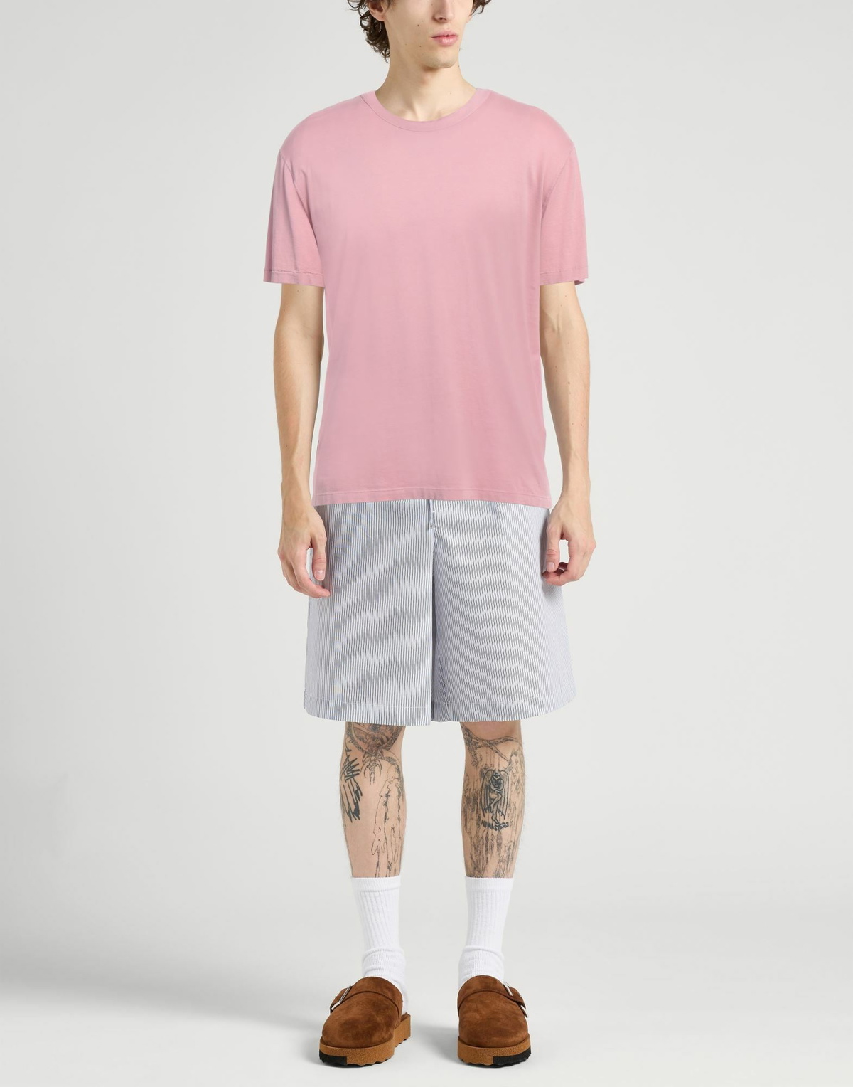 Ten C Mens T-shirt in Pink