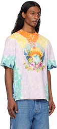 Casablanca Multicolor Surf Trip Tie Dye T-shirt